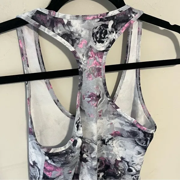 Lululemon Cool Racerback Watercolor Floral Tank - Image 5
