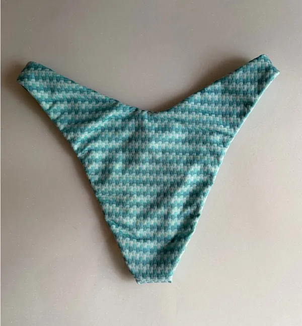 Dippin Daisys Polo Cheeky Bikini Bottom Blue Hour - Image 7