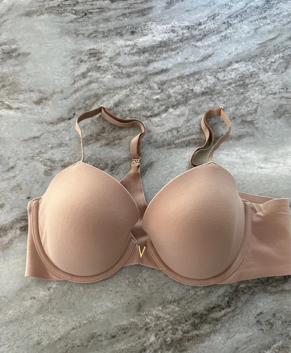 Victoria's Secret 36C Lined Demi Nude Tan Bra - Image 2