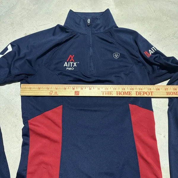 Ariat Women's Heat Series 1/4 Zip Baselayer Shirt High Performance SZ XS Rodeo - Image 3