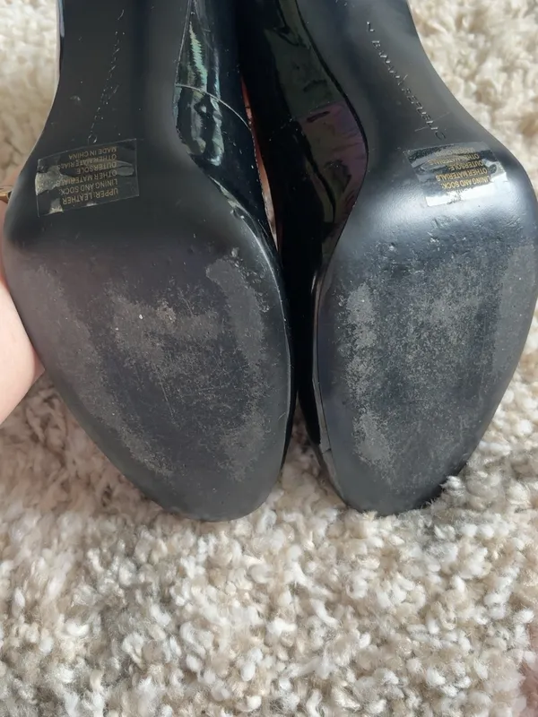 Banana Republic Iridescent Patent Leather Pumps Size 7 - Image 5