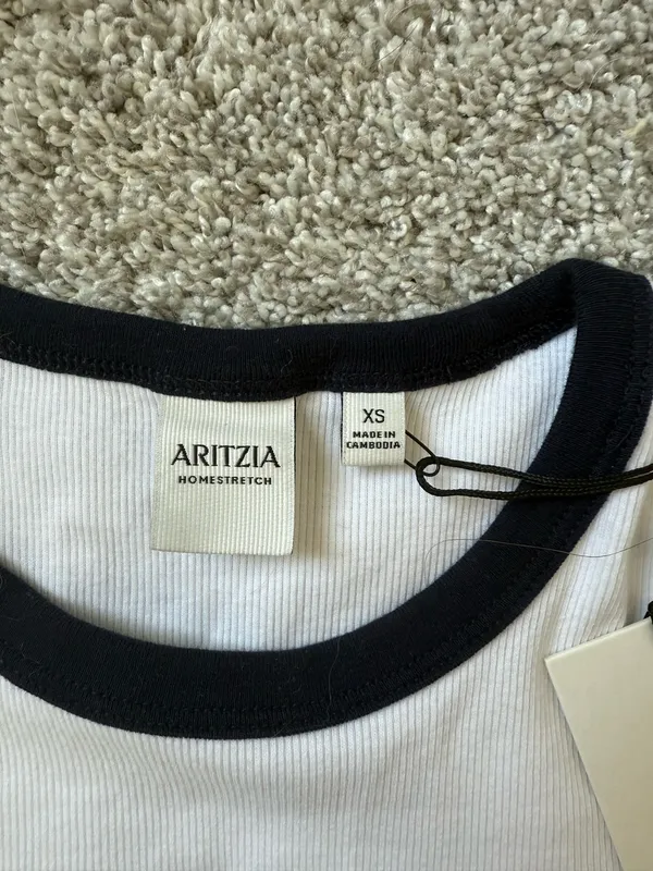 Aritzia HomeStretch™ Rib Crew T-Shirt - Image 8
