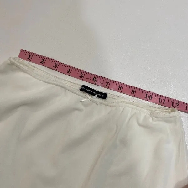 Brandy Melville White Mini Skirt Women’s Size 2 (Fits XS/S) - Image 7