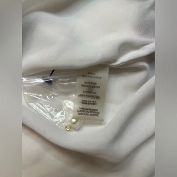 Karl Lagerfeld sleeveless blouse NWOT - Image 5