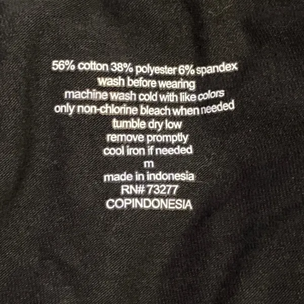Sonoma‎ Goods For Life Womens Black Everyday Leggings Mid Rise Slim Fit Size M - Image 5