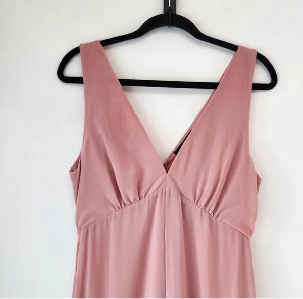 Lulus Pink Blush Dress Maxi ruffled - Image 4