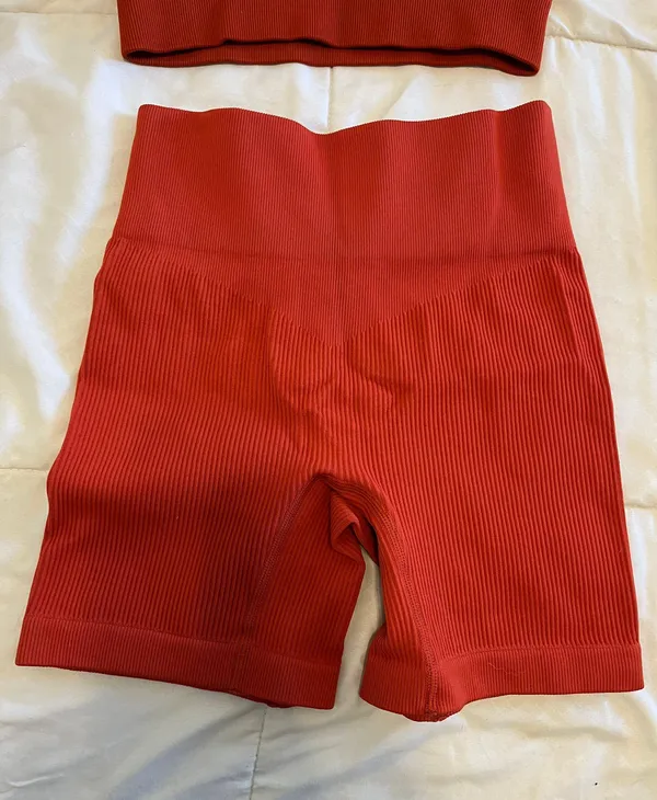 Burnt Orange Workout Set - Image 4
