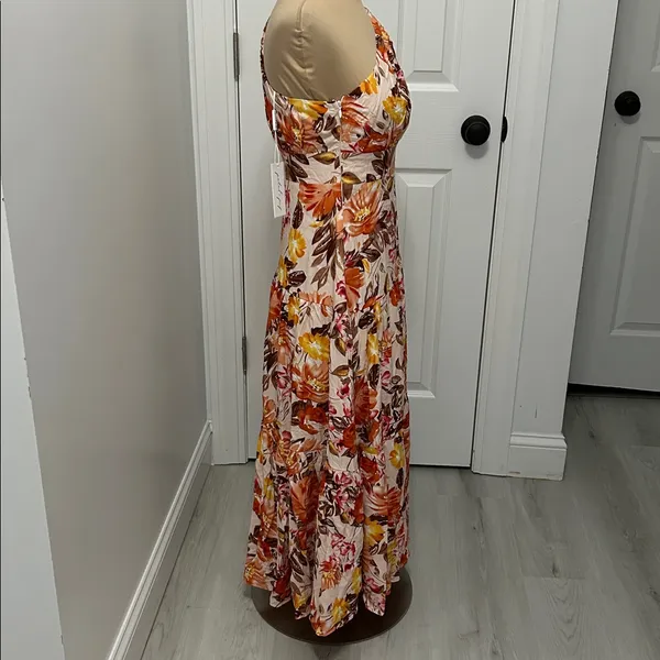 Petal & Pup Marietta One Shoulder Maxi Dress - Image 5