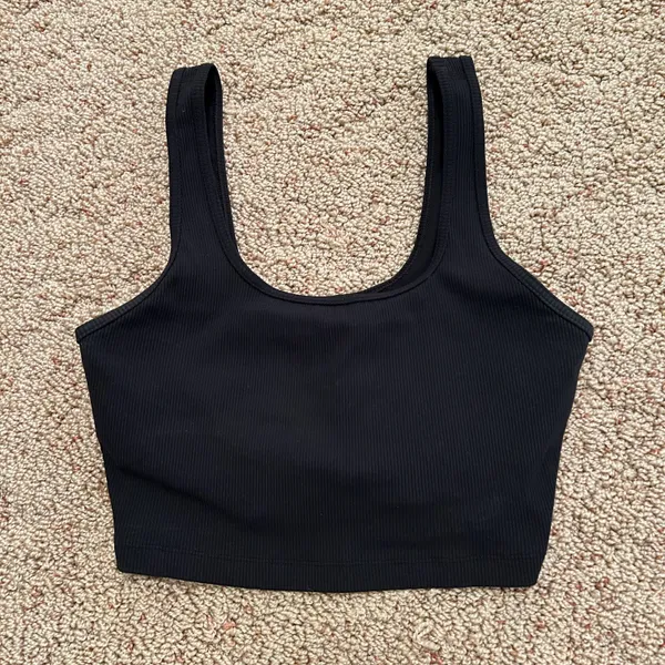 Aerie ‼️OFFLINE by Ribbed Square Neck Longline Sports Bra‼️ - Image 5