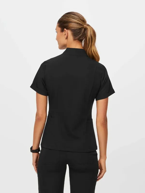 Like New Black Figs Inala Scrub Top XS Women - Image 2