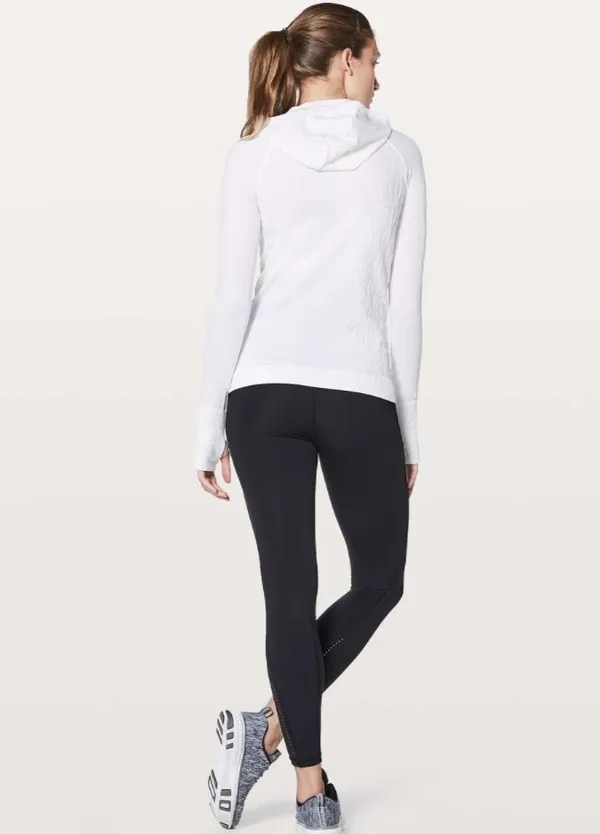 Lululemon Rest Less Hoodie White / White 6 - Image 8