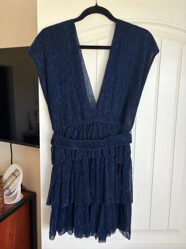 Lily rain olivaceous sparkle mini dress - Image 5