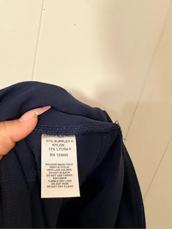 Splits59 Raquel High Waist Flared Leggings Indigo Navy Size M - Image 10