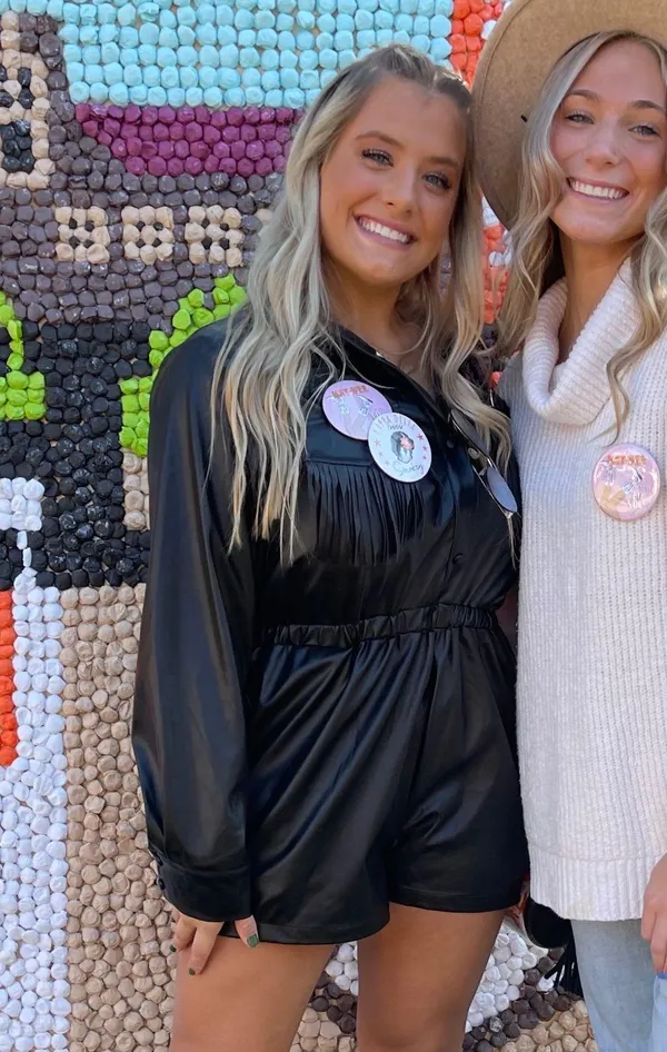 Pants Store Leather Romper - Image 2
