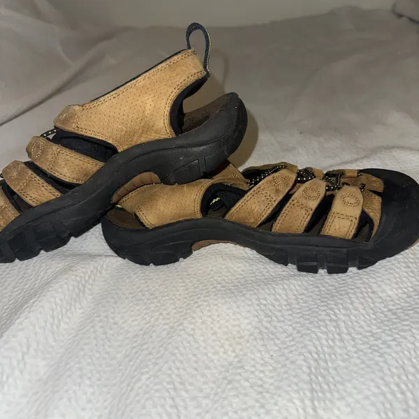 Keen Newport Brown Leather Waterproof Sandals Hiking Womens Size 6 - Image 3