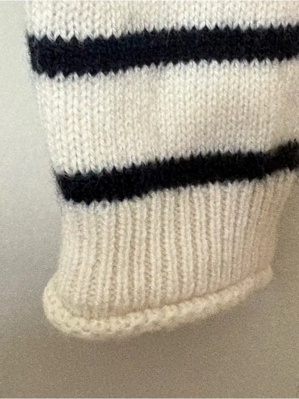 Alex Mill Wool Cashmere Breton Stripe Sweater XS Old Money Preppy - Image 8