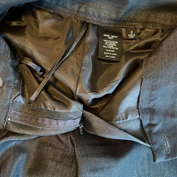 Nine West Dress Pants. Size 4.‎ Brown. Lined - Image 5