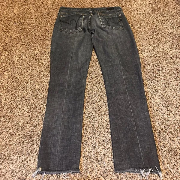 Citizens of Humanity Kelly Bootcut Low Waist Stretch‎ Jeans Size 27 Dark Wash - Image 8