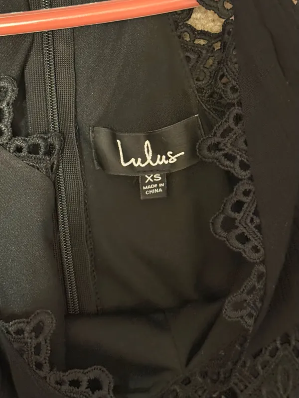 Lulu's Black Maxi Dress (Worn 1 time!) - Image 4