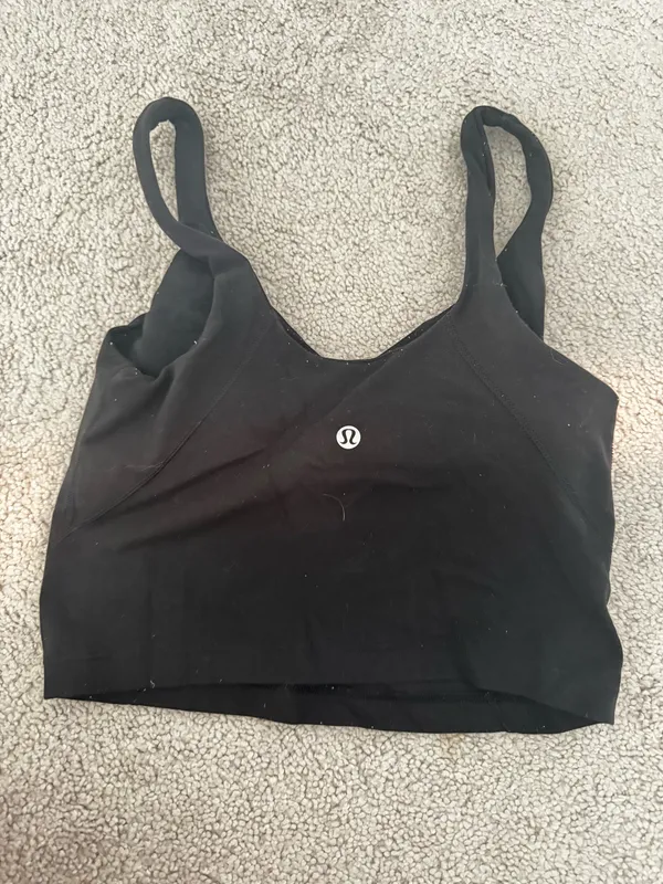 Lululemon Black align tank size 4 - Image 2