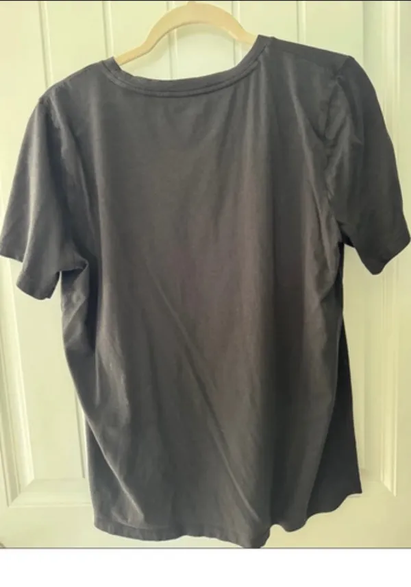 Michael Kors Black T-Shirt with Gold MK Emblem - Image 3