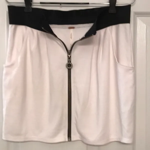 Free People White Mini Skirt - Image 7