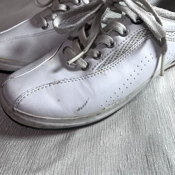 Keds‎ Spirit Leather Sneakers white womens 7.5 walking comfort tennis shoes - Image 3