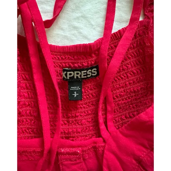 Express Hot Pink Cami Sundress - Image 5