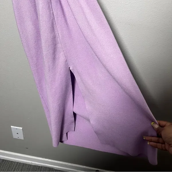 NEW Vici Women Midi Dress XL Lavender Purple Cutout Twist Open Back‎ Brunch Date - Image 7