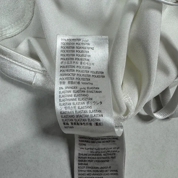 ADIKA White‎ Satin Bodysuit - Size S. - Image 11