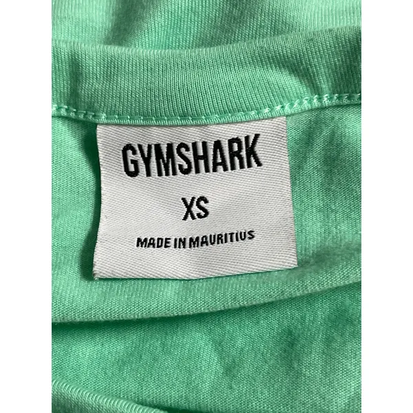 Gymshark Green Short Sleeve Yoga Gym Workout Athletic Activewear T-Shirt Top XS - Image 5