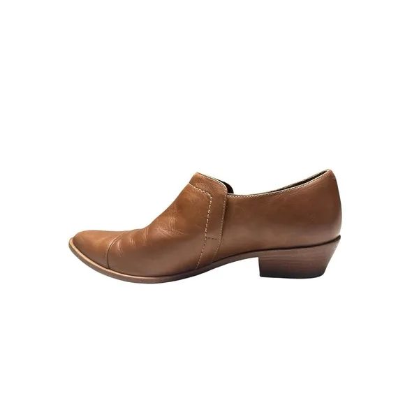 Bernardo Women’s Cognac Brown Ankle Bootie Slip On Pointed Toe Size 7.5‎ Cottage - Image 4