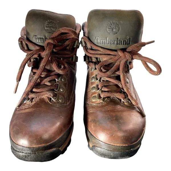 Timberland Euro Hiker 95301 Women’s Brown Leather Waterproof boot sz: 7M - Image 3