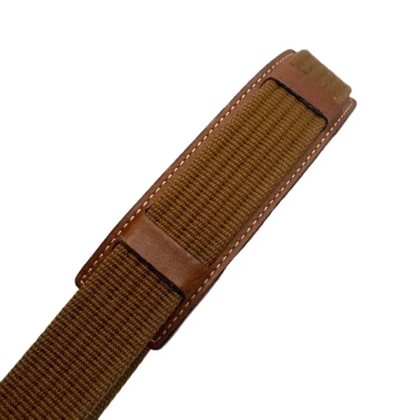 Brown Fabric Adjustable Crossbody Replacement Strap - Image 6