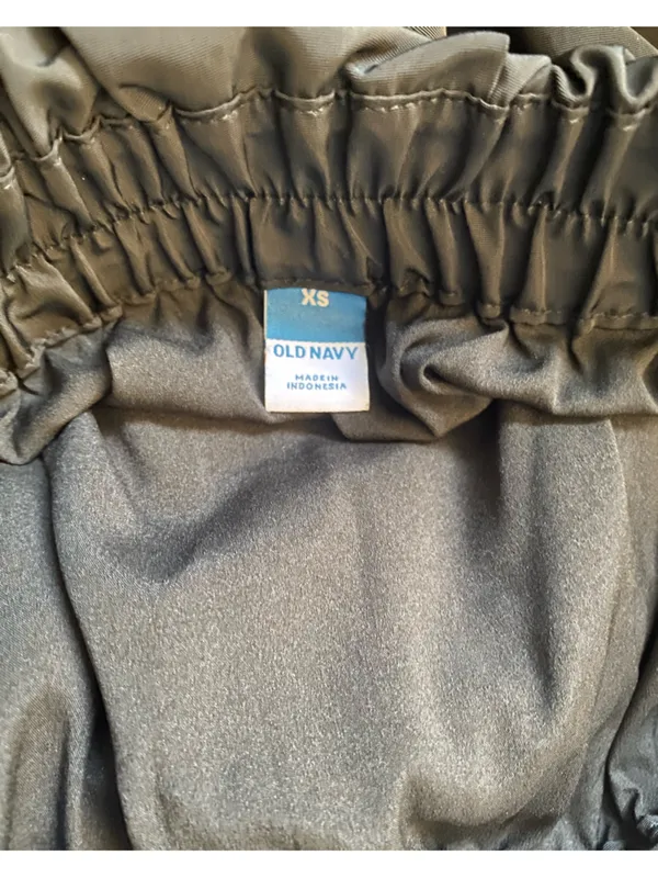 Old Navy Y2K Black Bubble-Hem Glam Coquette Girl Flirty Glam Mini Skirt XS - Image 6