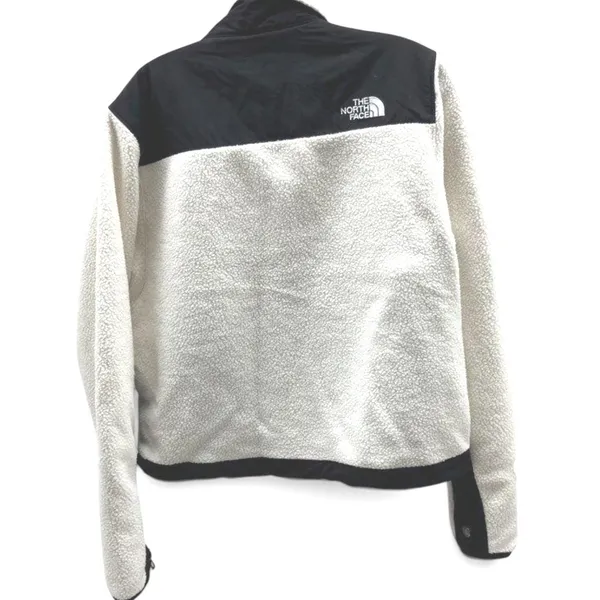 The North Face Womens M Denali 2 Polartec Fleece Jacket Gardenia White Black - Image 2