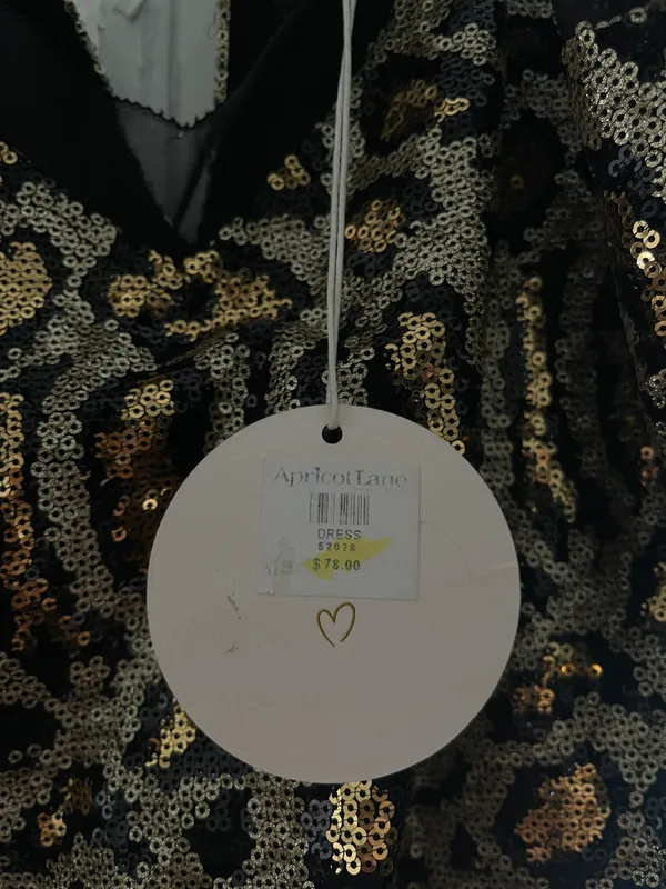 Wild Honey Sequin Leopard Mini Dress - Image 6