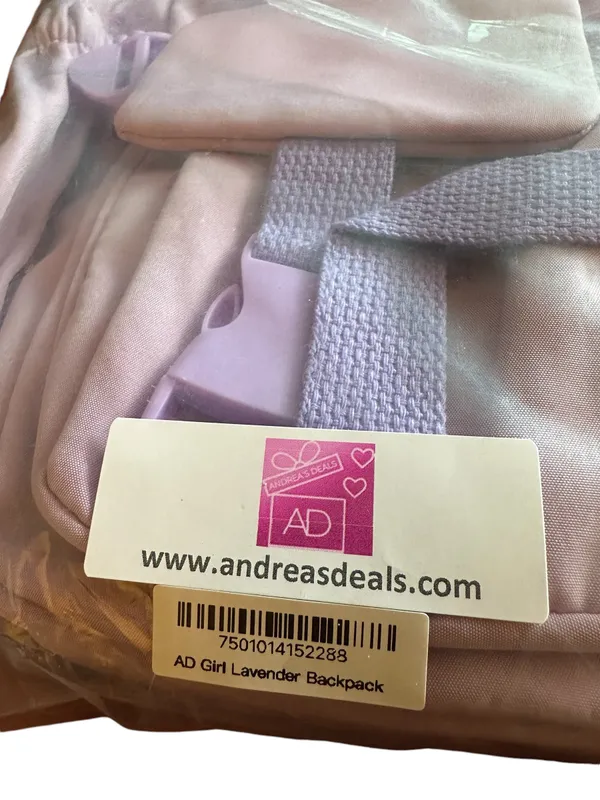 Andrea’s Deals NWT Travel Backpack, Multi-Pocket Waterproof College School Bag Lavender - Image 17