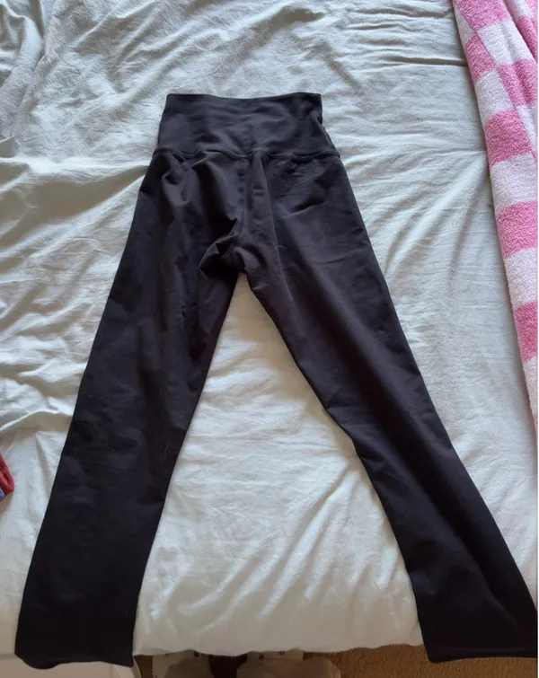 Aerie crop flare legging black  - Image 4