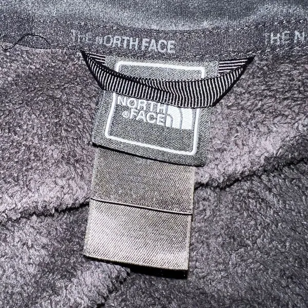 Tthe North Face Osito Fleece Jacket Womens Size S Black Full Zip - Image 4