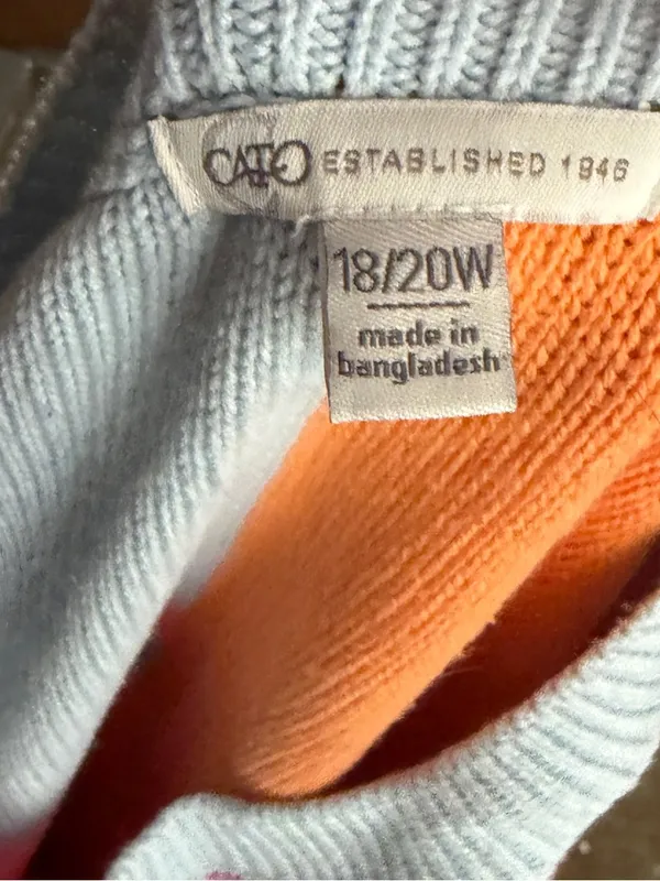 Cato Color Block Sweater - Image 5