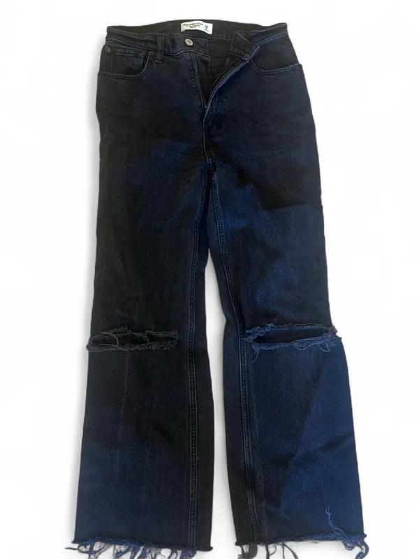 Abercrombie & Fitch Black 90s Relaxed High-Rise Jeans - Image 2