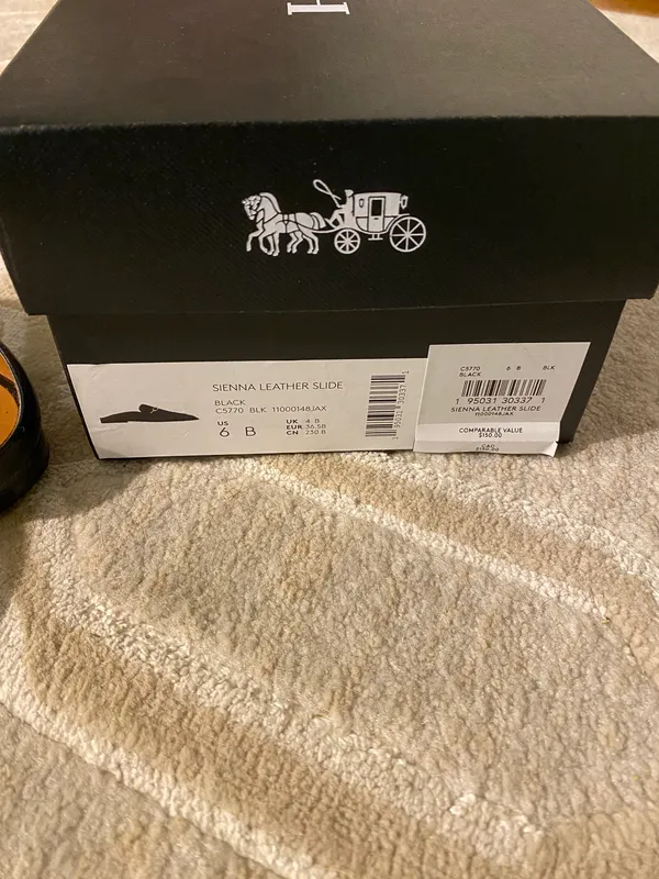 Coach Sienna Leather Slides - Image 7