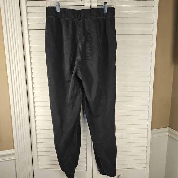 Lululemon Womens Black Relaxed‎ High Rise Jogger Pants 6 - Image 2
