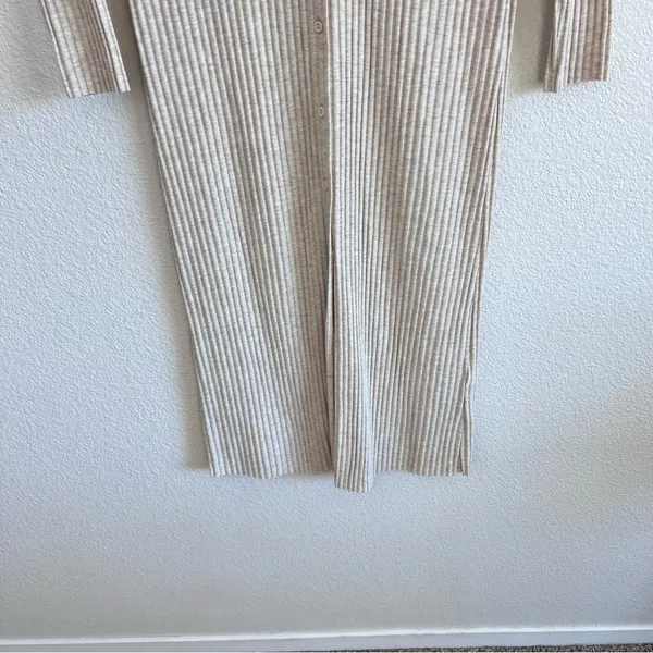 H&M Women's Ribbed Long Sleeve Sweater Dress - Image 6