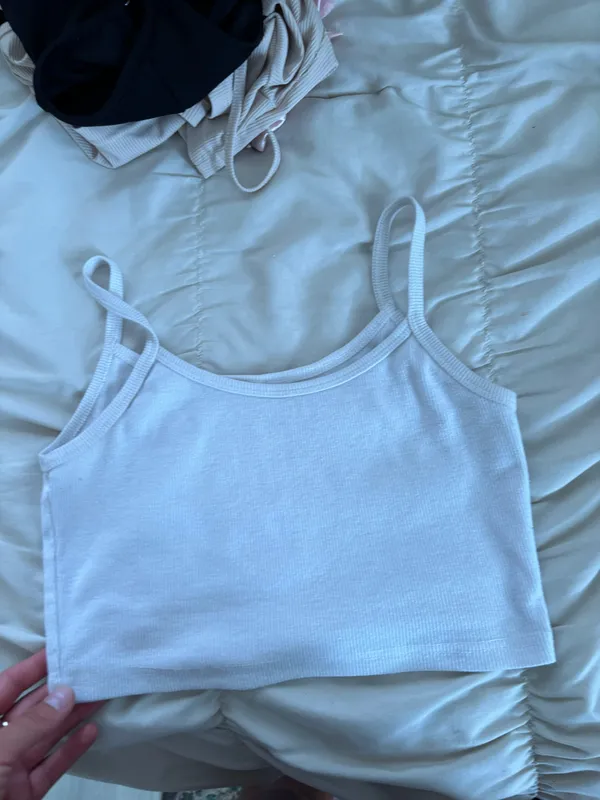 White Tank Size XS - Image 3