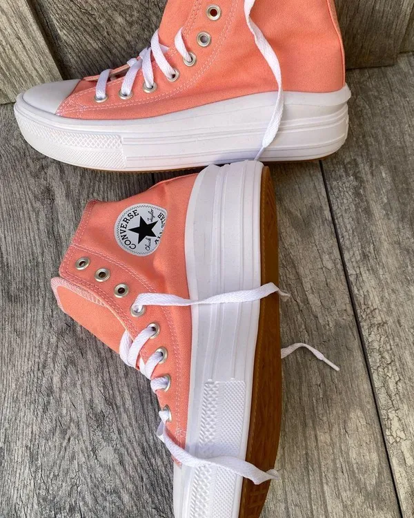 Converse Chuck Taylor All Star Platform Sneakers Women's Size 8.5 Flamingo - Image 11