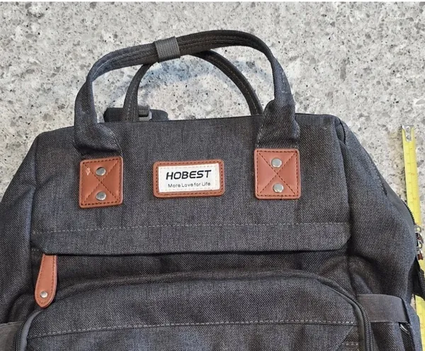 Hobest backpack gray new without tags - Image 5