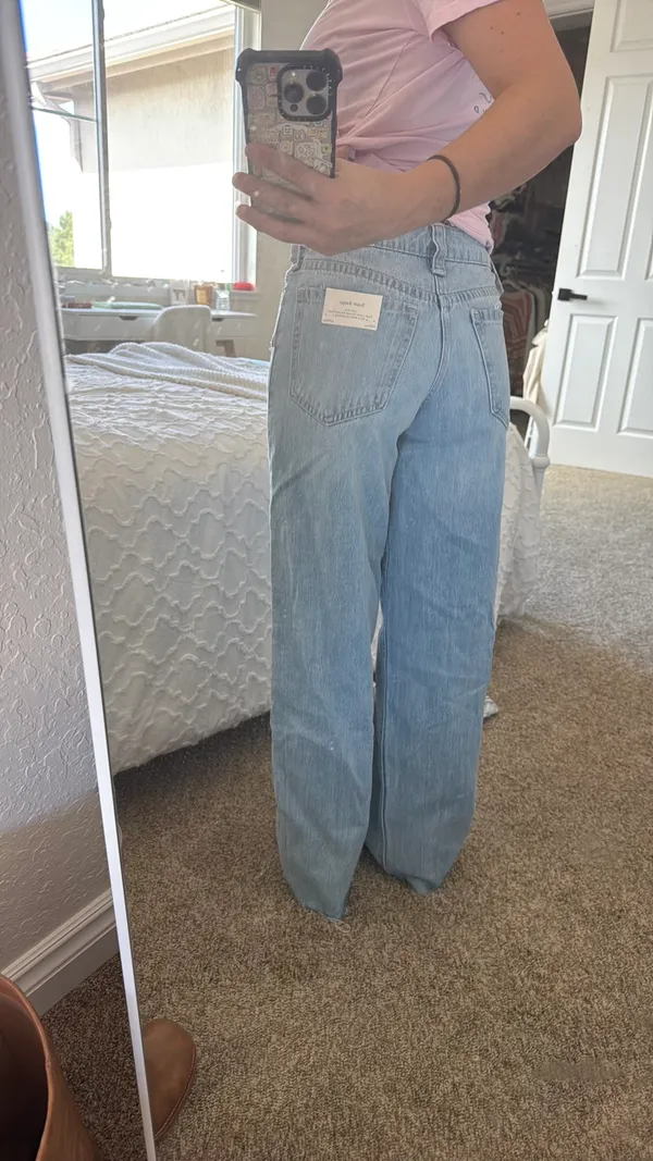 Hollister striped low rise jeans - Image 8