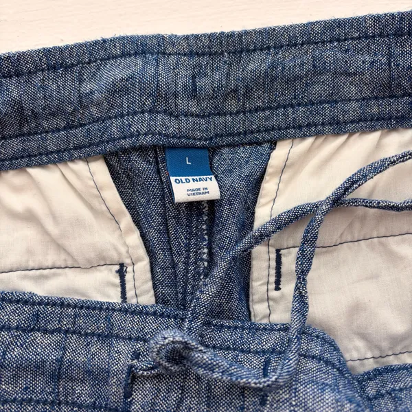 Old Navy high-waisted linen-blend cropped tapered pants - Image 8